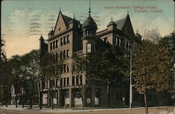 Grace Hospital, College Street Postcard