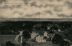 Bird's Eye View Rockford Park, From Water Tower Wilmington, DE Postcard Postcard Postcard