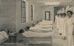 Ladies Bathing Department, Buckstaff Bath House Hot Springs, AR Postcard Postcard Postcard