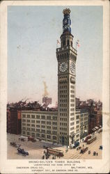 Bromo-Seltzer Tower Building Baltimore, MD Postcard Postcard Postcard