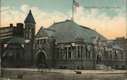 Post Office Lafayette, IN Postcard Postcard Postcard