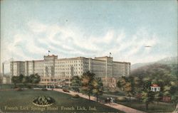 French Lick Springs Hotel Indiana Postcard Postcard Postcard