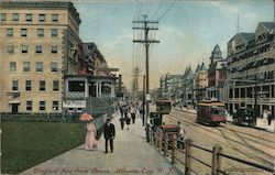 Virginia Avenue From Beach Atlantic City, NJ Postcard Postcard Postcard