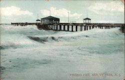 View of Fishing Pier Postcard