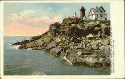 New England Views On Boston & Maine R. R York, ME Postcard Postcard