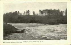 Sewell Falls Concord, NH Postcard Postcard