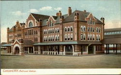 Railroad Station Concord, NH Postcard Postcard