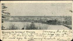 Minocqua The Saratoga Of Wisconsin Postcard