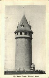 Water Tower Postcard