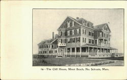 The Cliff House, Minot Beach North Scituate, MA Postcard Postcard