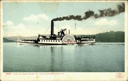 Str. Mt. Washington On Lake Winnipesaukee New Hampshire Postcard Postcard