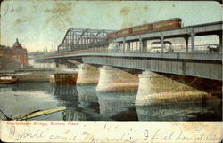 Charlestown Bridge Postcard