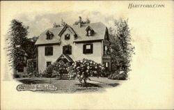 Residence Of The Late Mrs. Marriet Beecher Stowe Postcard