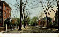 Elm St. View Postcard