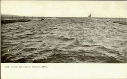 Canal Entrance Postcard