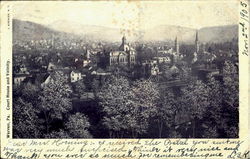 Court House And Vicinity Warren, PA Postcard Postcard