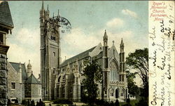 Roger's Memorial Church Fairhaven, MA Postcard Postcard