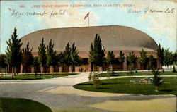 The Great Mormon Tabernacle Salt Lake City, UT Postcard Postcard