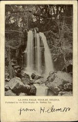 La Jota Falls Postcard