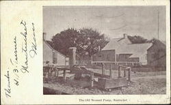 The Old Sconset Pump Postcard