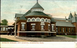 Winslow Surgery City Hospital Worcester, MA Postcard Postcard