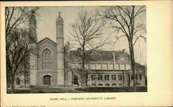 Gore Hall, Harvard University Postcard