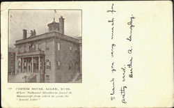 Custom House Salem, MA Postcard Postcard