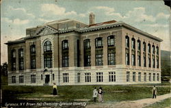 Brown Hall Chemistry , Syracuse University New York Postcard Postcard