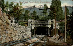 Hoosac Tunnel, West Portal Postcard