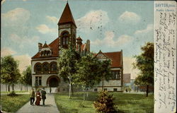 Public Library Dayton, OH Postcard Postcard