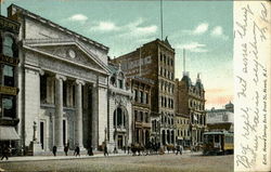 Howard Savings Bank, Broad St Newark, NJ Postcard Postcard