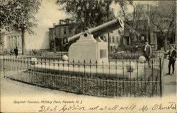 Spanish Cannon, Military Park Postcard