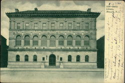 Public Library Postcard