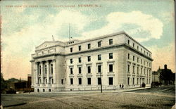 Rear View Of Essex County Court House Postcard