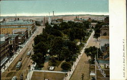 Park On Broad Street Postcard