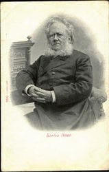 Enrico Ibsen Postcard Postcard