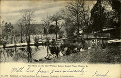 The Mere On The Old William Cullen Bryant Place Postcard