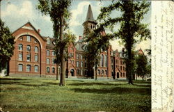 Main Building, University Of Vt. Burlington Vermont Postcard Postcard