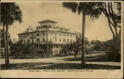 Hotel Des Pland Postcard