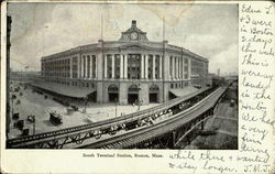 South Terminal Station Boston, MA Postcard Postcard