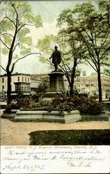 Kearney Monument Newark, NJ Postcard Postcard