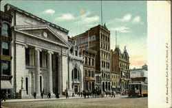 Howard Savings Bank, Broad St Newark, NJ Postcard Postcard