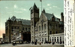 Broad Street From Park Postcard