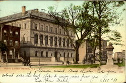 Public Library Newark, NJ Postcard Postcard