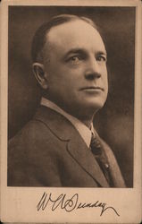 William A Sunday Billy Sunday Postcard Postcard Postcard