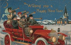 Wishing You A Happy New Year Postcard