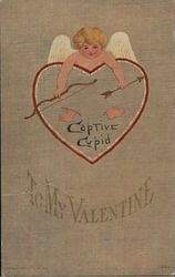 Captive Cupid Postcard Postcard Postcard