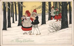 A Merry Christmas Postcard