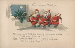 Christmas Wishes Postcard