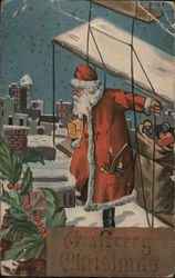 a Merry Christmas Santa Claus Postcard Postcard Postcard